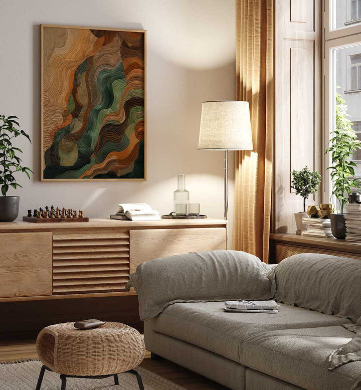 HARMONIC FABRIC II , ABSTRACT PAINTINGS
