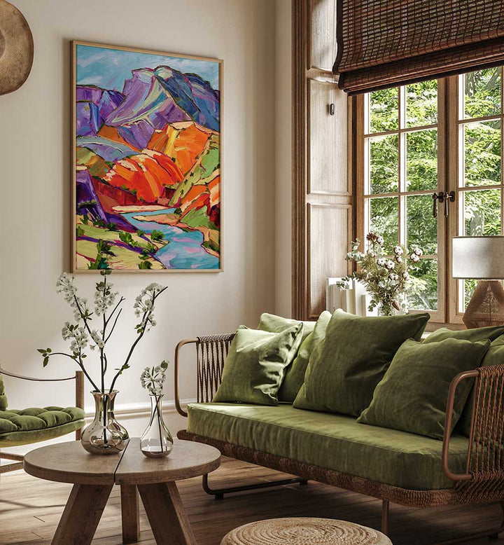NEW MEXICO , LANDSCAPE PAINTINGS