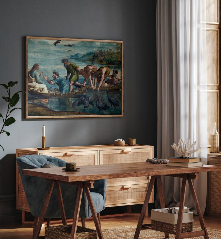 THE MIRACULOUS DRAFT OF FISHES  , VINTAGE PAINTINGS