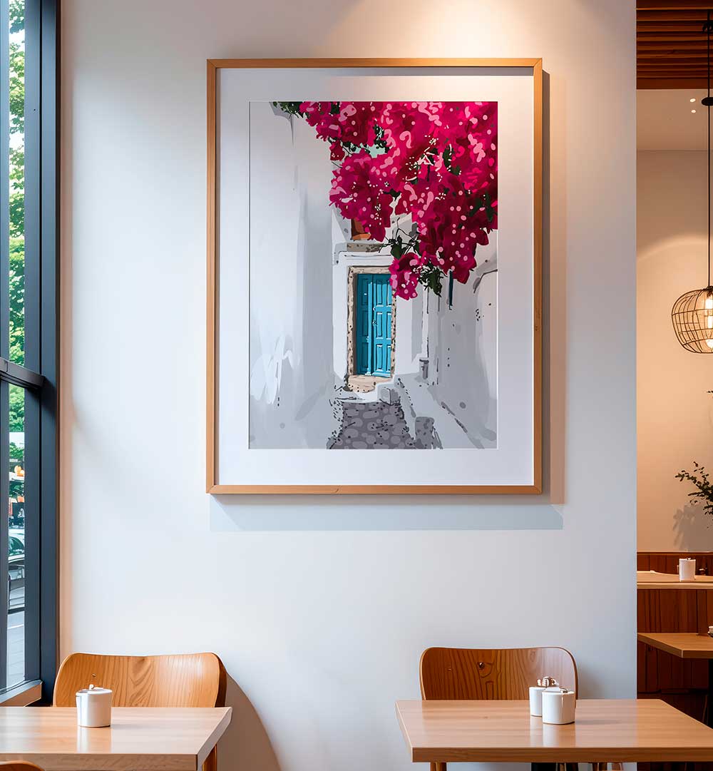 GREEK HIDEOUT , TRAVEL POSTERS