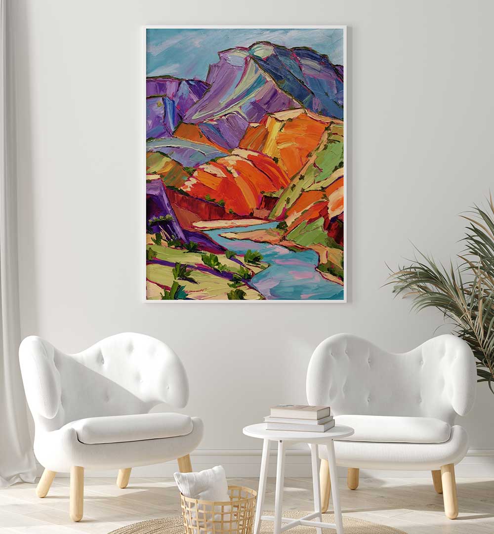 NEW MEXICO , LANDSCAPE PAINTINGS