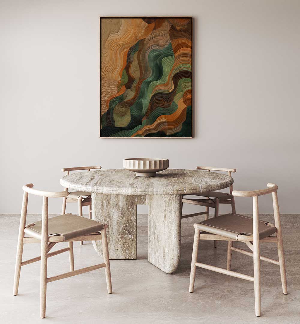 HARMONIC FABRIC II , ABSTRACT PAINTINGS