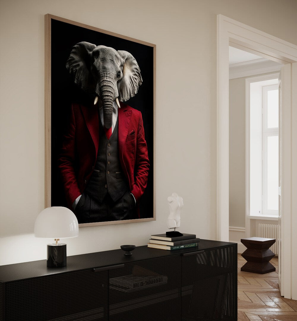WILD SUITS - ELEPHANT , ANIMAL PAINTINGS