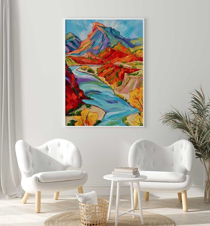 LAND OF ECHANTMENT , LANDSCAPE PAINTINGS
