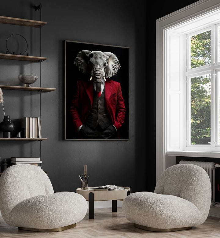 WILD SUITS - ELEPHANT , ANIMAL PAINTINGS