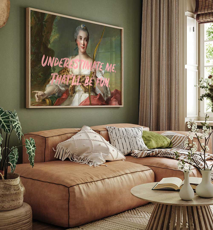 UNDERESTIMATE , ALTERED ART PRINTS