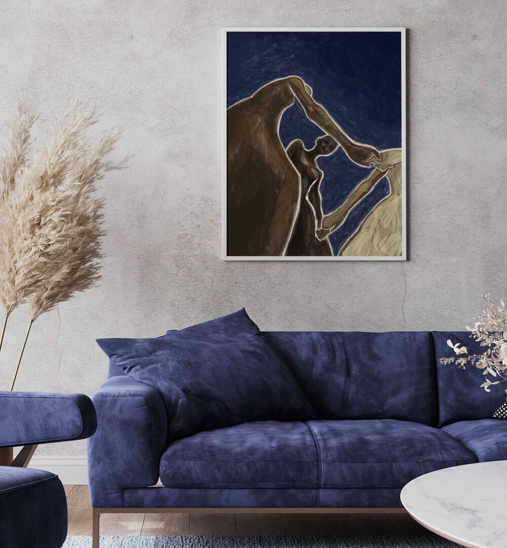 WITH EMBRANCE , PORTRAITS & FIGURATIVE ILLUSTRATIONS