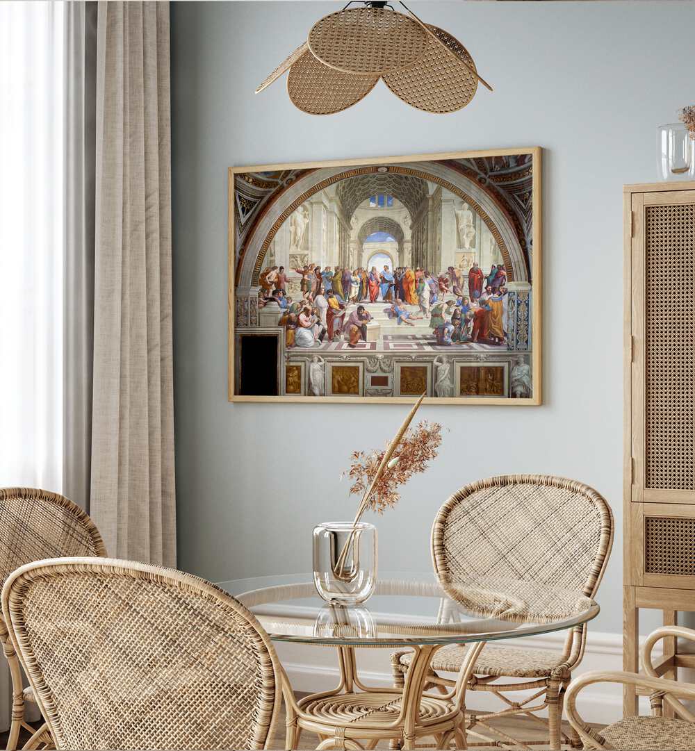 THE SCHOOL OF ATHENS (1511) , VINTAGE PAINTINGS