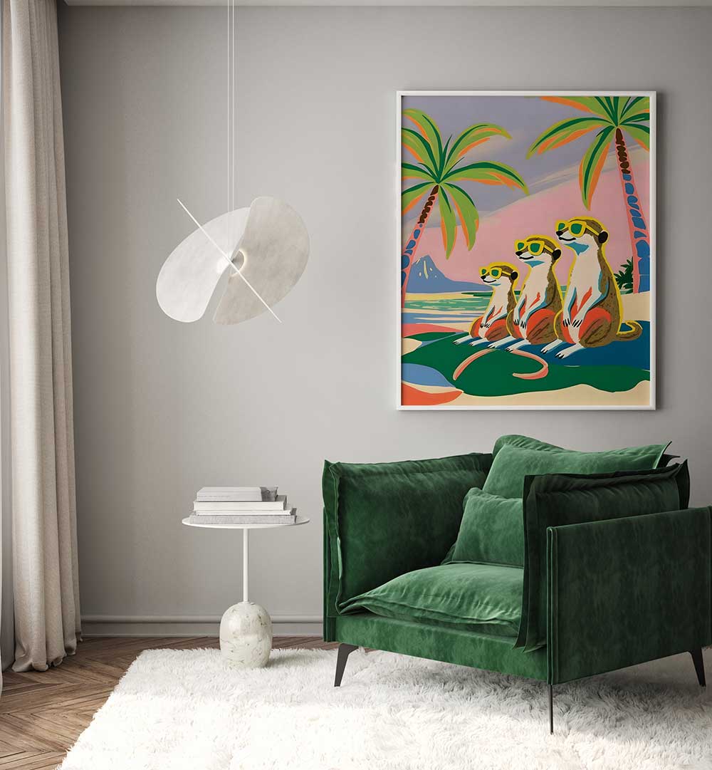 HAKUNA MATATA MIR CATS , ANIMAL PAINTINGS