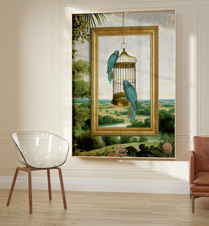 THE GOLDEN VIEW , ANIMAL PAINTINGS
