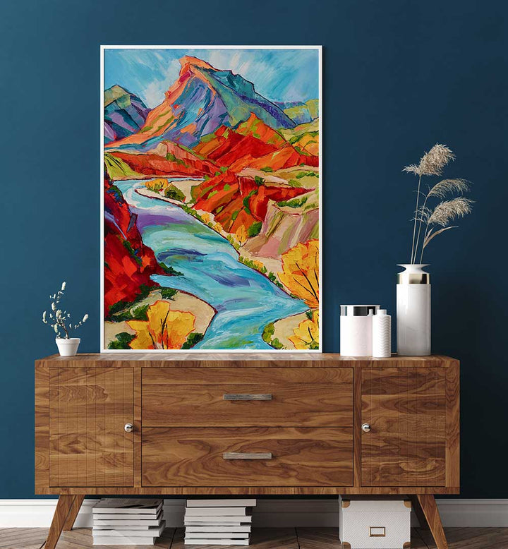 LAND OF ECHANTMENT , LANDSCAPE PAINTINGS