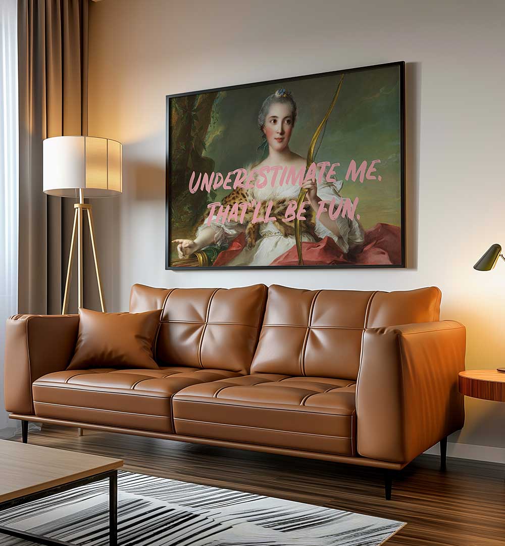 UNDERESTIMATE , ALTERED ART PRINTS