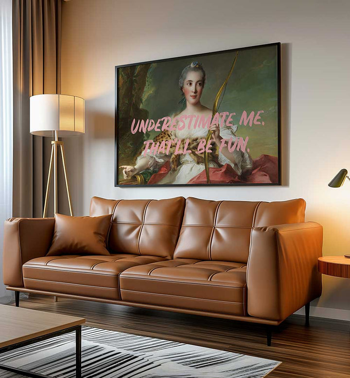 UNDERESTIMATE , ALTERED ART PRINTS