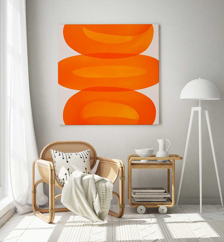 ORANGE I , ABSTRACT PAINTINGS