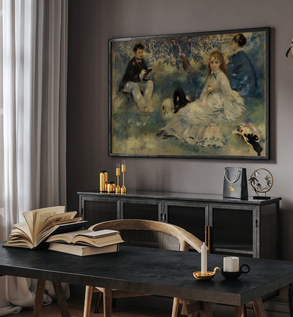 HENRIOT FAMILY (1875) , VINTAGE PAINTINGS