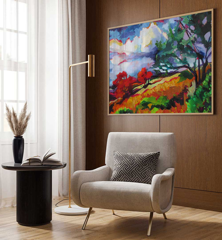 SONOMA HILLSIDE , LANDSCAPE PAINTINGS