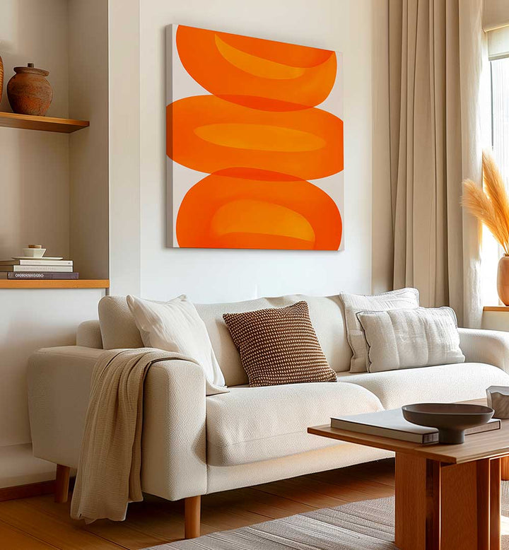 ORANGE I , ABSTRACT PAINTINGS