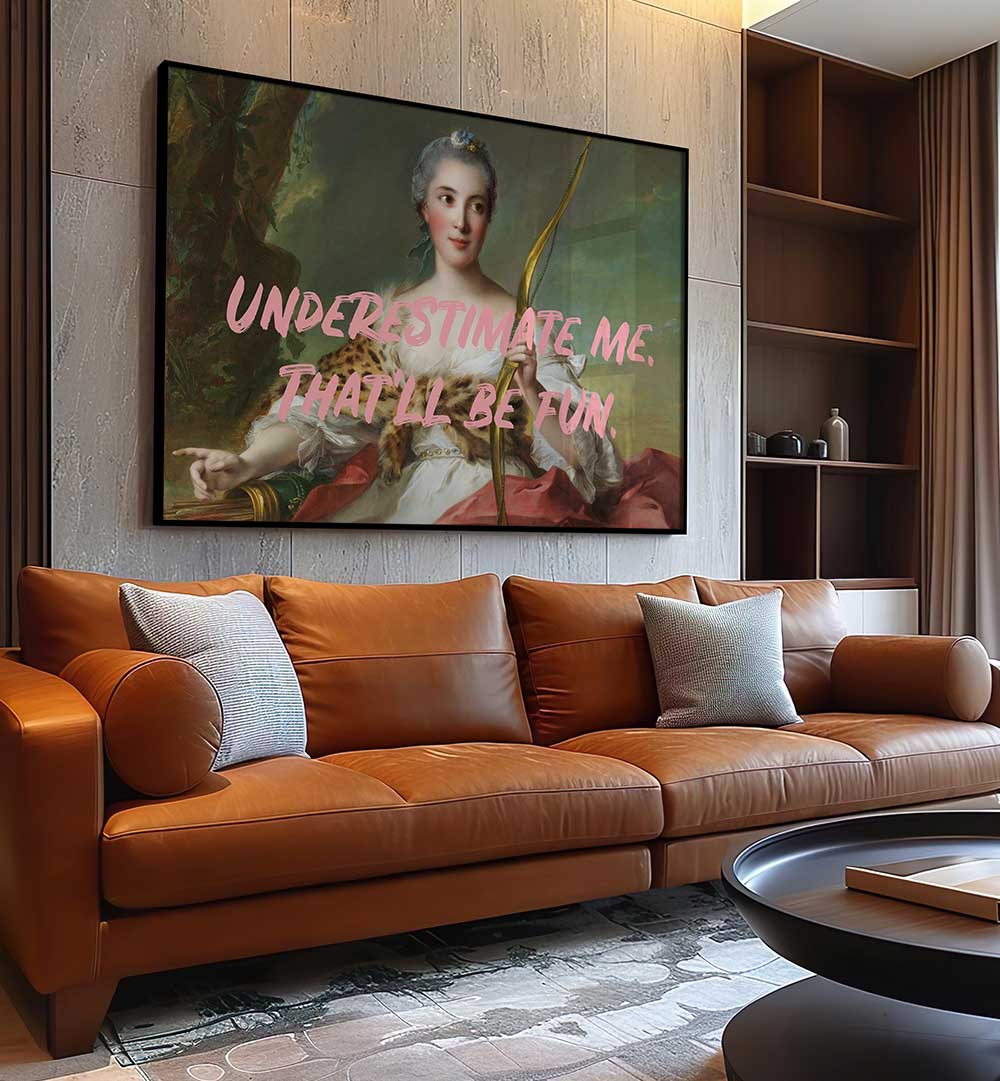 UNDERESTIMATE , ALTERED ART PRINTS