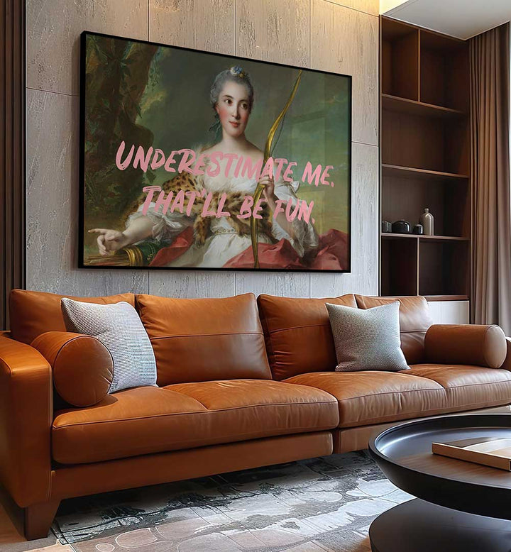 UNDERESTIMATE , ALTERED ART PRINTS
