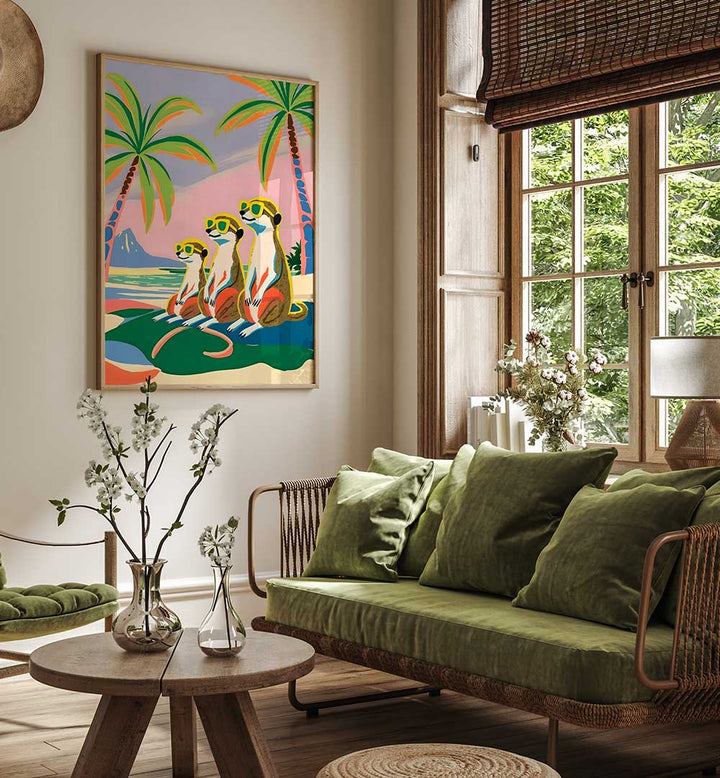 HAKUNA MATATA MIR CATS , ANIMAL PAINTINGS