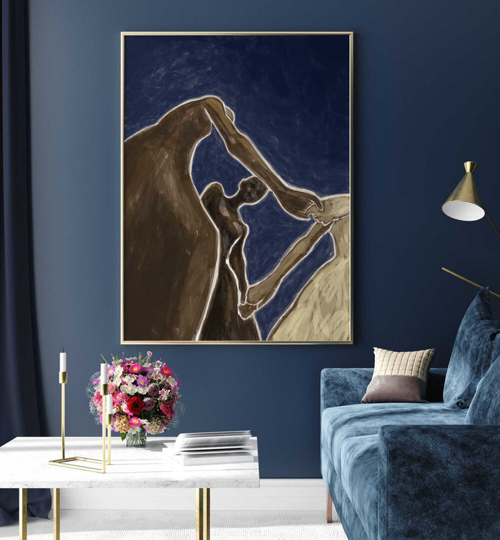 WITH EMBRANCE , PORTRAITS & FIGURATIVE ILLUSTRATIONS