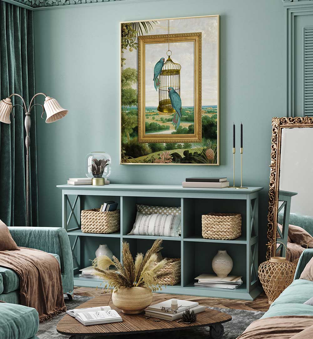 THE GOLDEN VIEW , ANIMAL PAINTINGS
