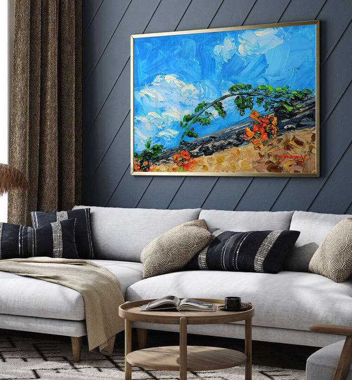 Brighten your space with JACARANDA CANVAS, FLORAL FLOWER PAINTINGS, showcasing vibrant colors and elegant design.