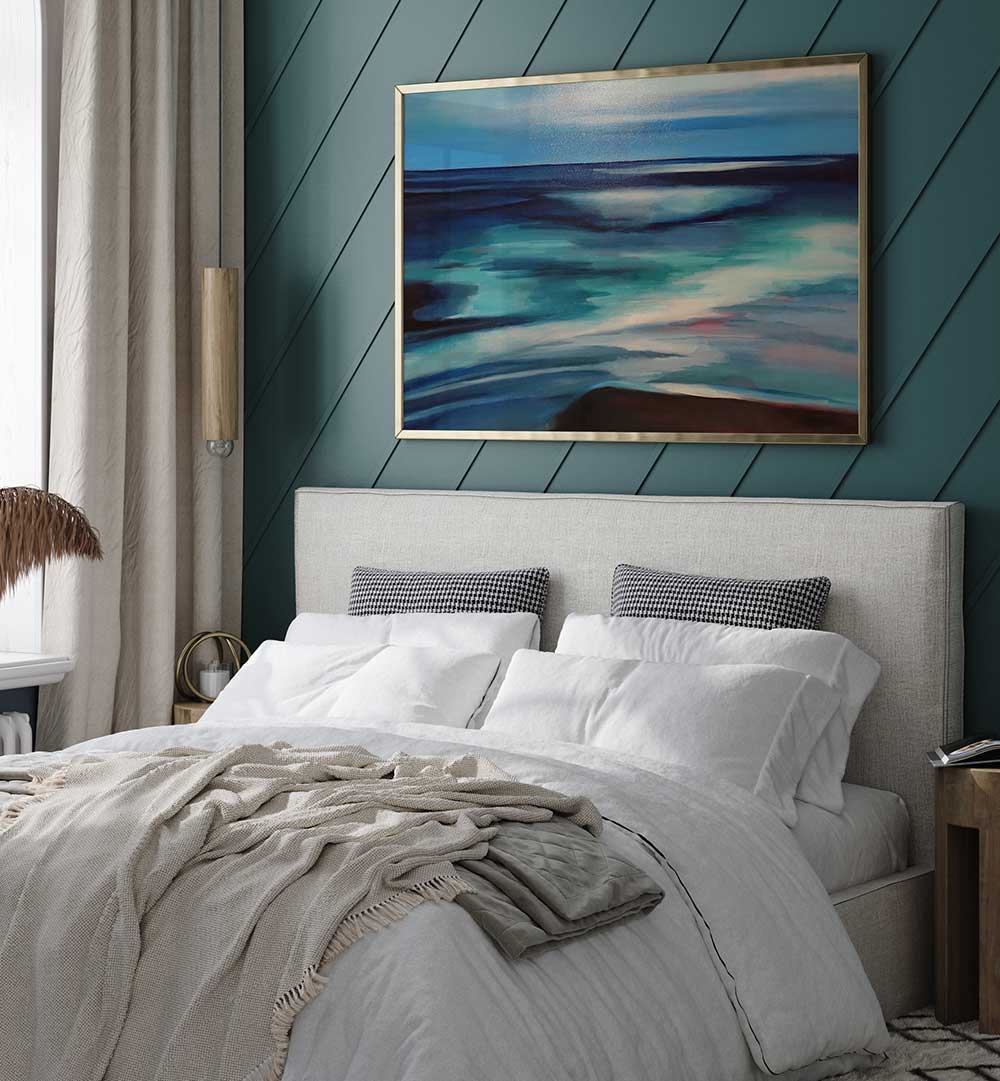 INTO THE BLUE , BEACH PAINTINGS