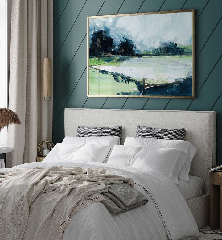 Transform your space with A QUIET REFLECTION, LANDSCAPE PAINTINGS that evoke serenity and nature's beauty.