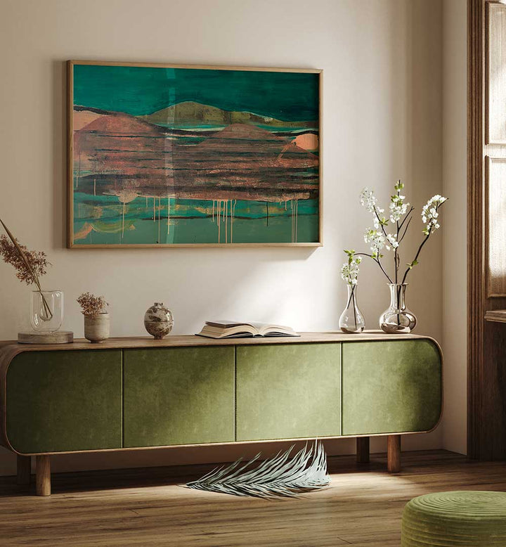 MYSTIC HORIZON , ABSTRACT PAINTINGS