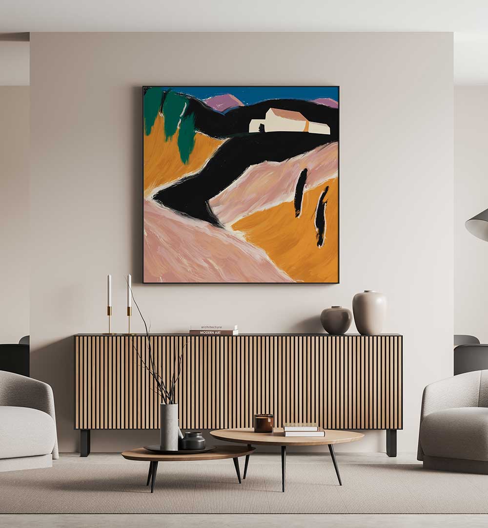 ABSTRACT LANDSCAPE IV , ABSTRACT PAINTINGS