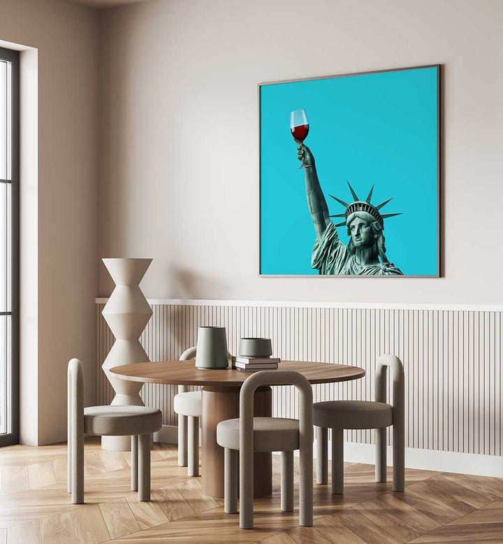 LIBERTY OF DRINKING II , ALTERED ART PRINTS