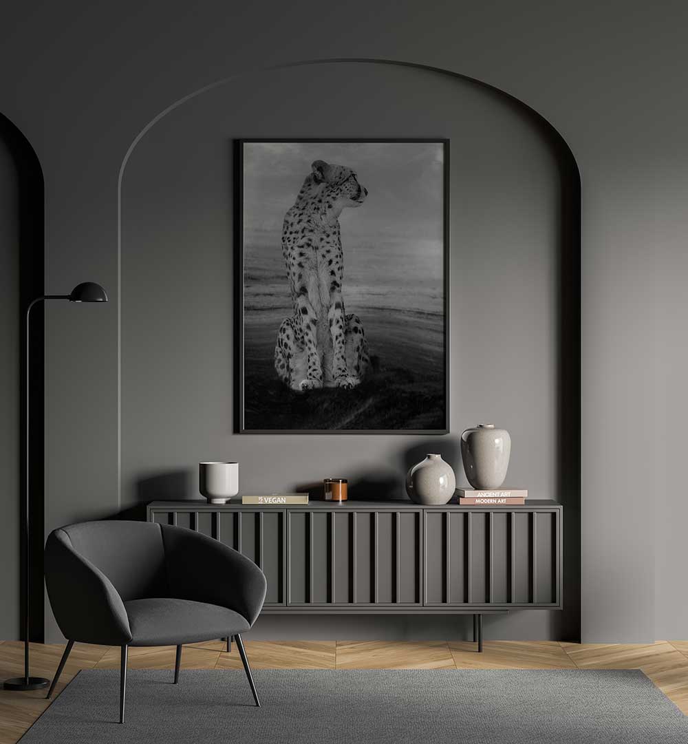 CHEETAH ON THE WATCH  , PHOTOGRAPHY PRINTS