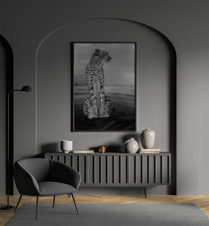 CHEETAH ON THE WATCH  , PHOTOGRAPHY PRINTS