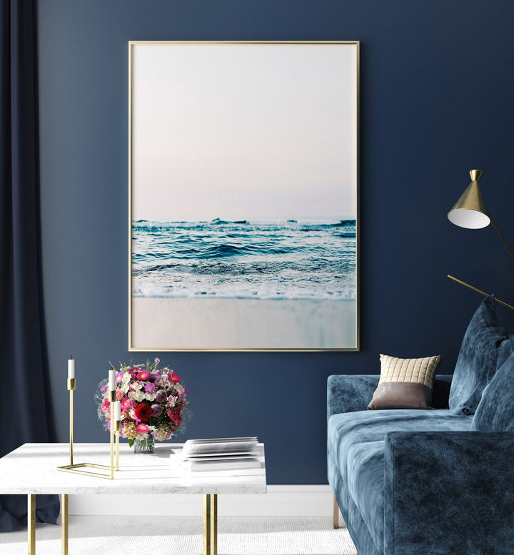 Stunning ABSTRACT WAVES, BEACH PAINTINGS showcase dynamic wave patterns, perfect for modern spa decor.