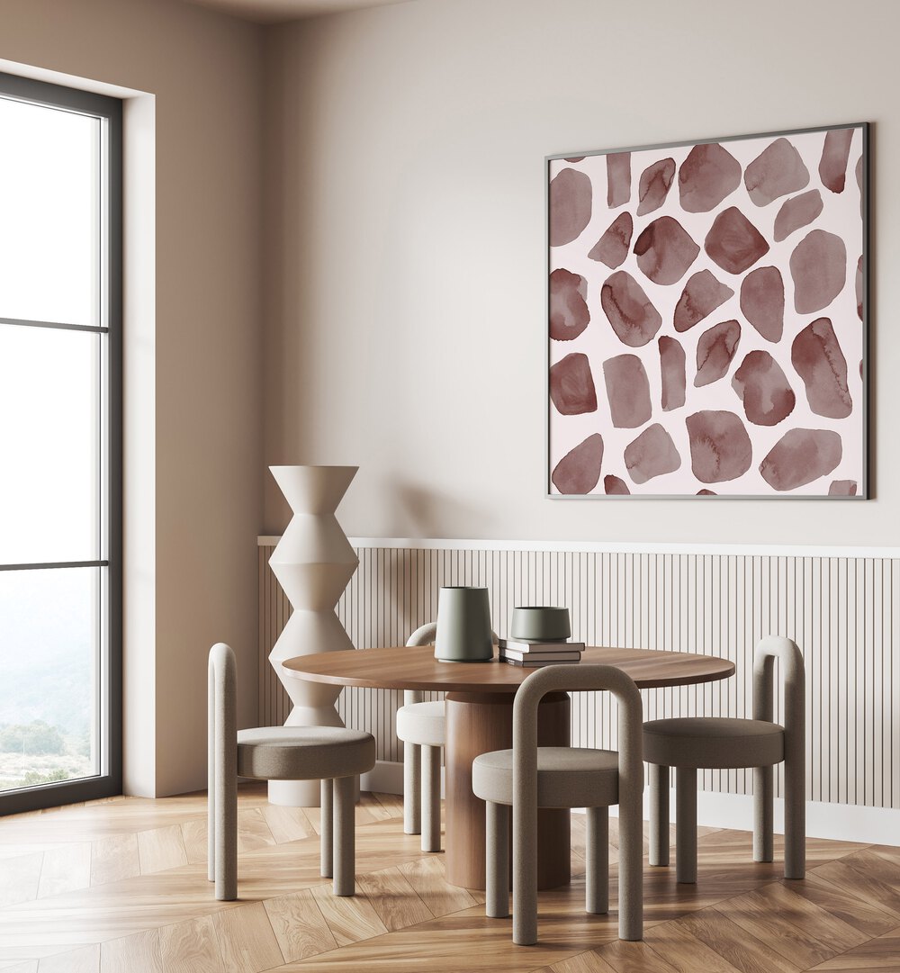 Stylish decor featuring ANIMAL PRINT XI, ABSTRACT PAINTINGS, perfect for modern interiors and art lovers.