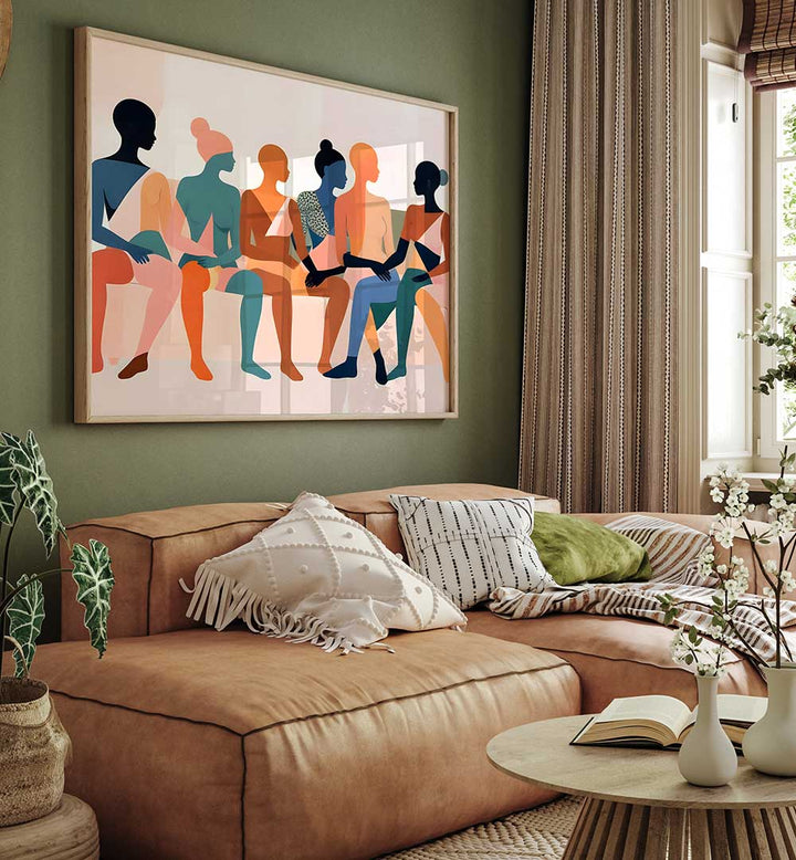 HUMAN RELATIONSHIP , PORTRAITS & FIGURATIVE ILLUSTRATIONS