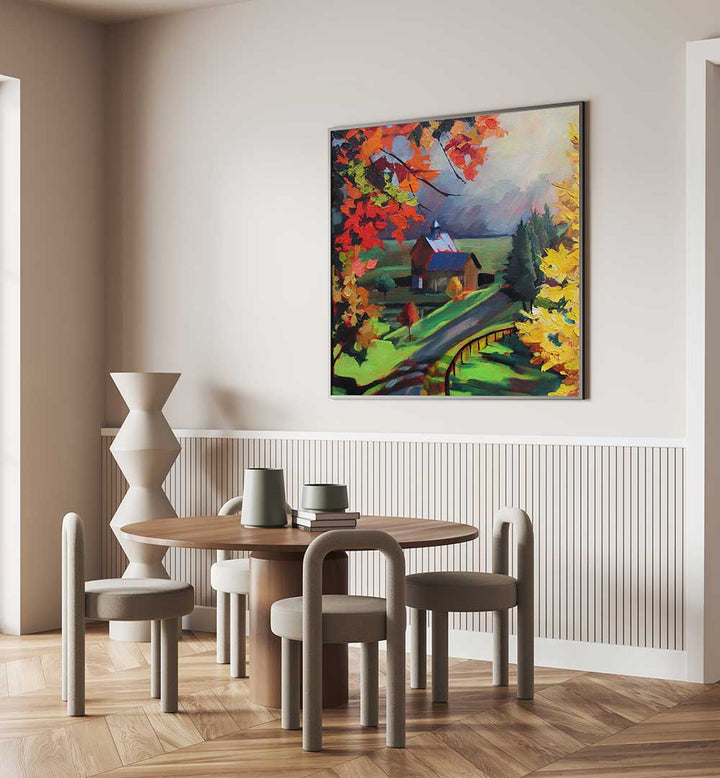 BORROWED LIGHT I , LANDSCAPE PAINTINGS