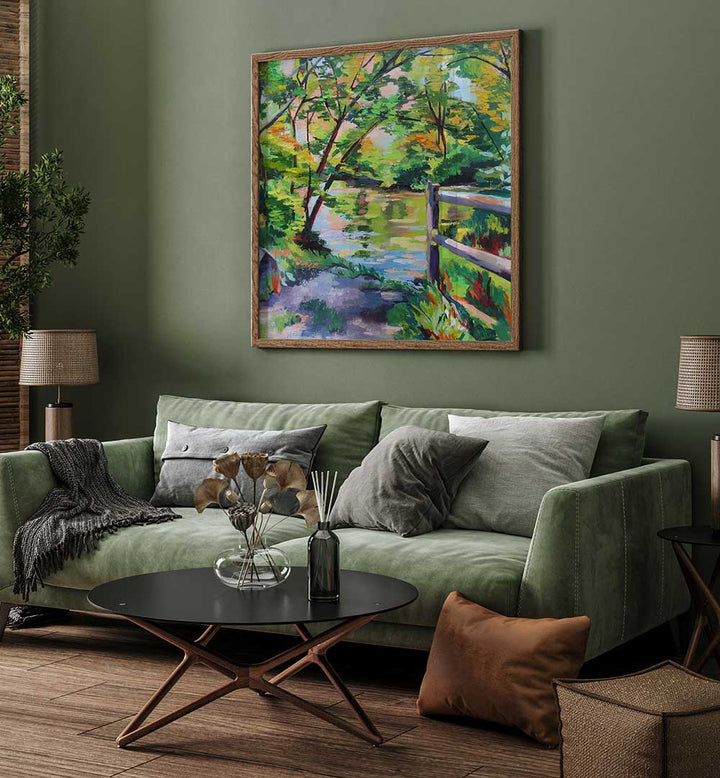 BORROWED LIGHT , LANDSCAPE PAINTINGS