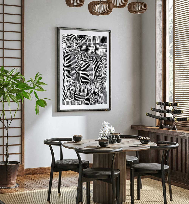 TRIBAL ART , PATTERN ART PRINTS