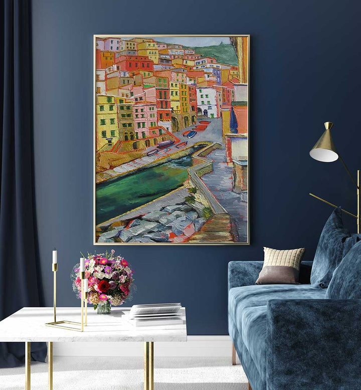 ITALIAN FANTASY , LANDSCAPE PAINTINGS