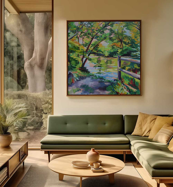 BORROWED LIGHT , LANDSCAPE PAINTINGS