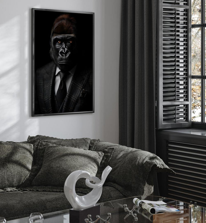 WILD SUITS - GORILLA , ANIMAL PAINTINGS