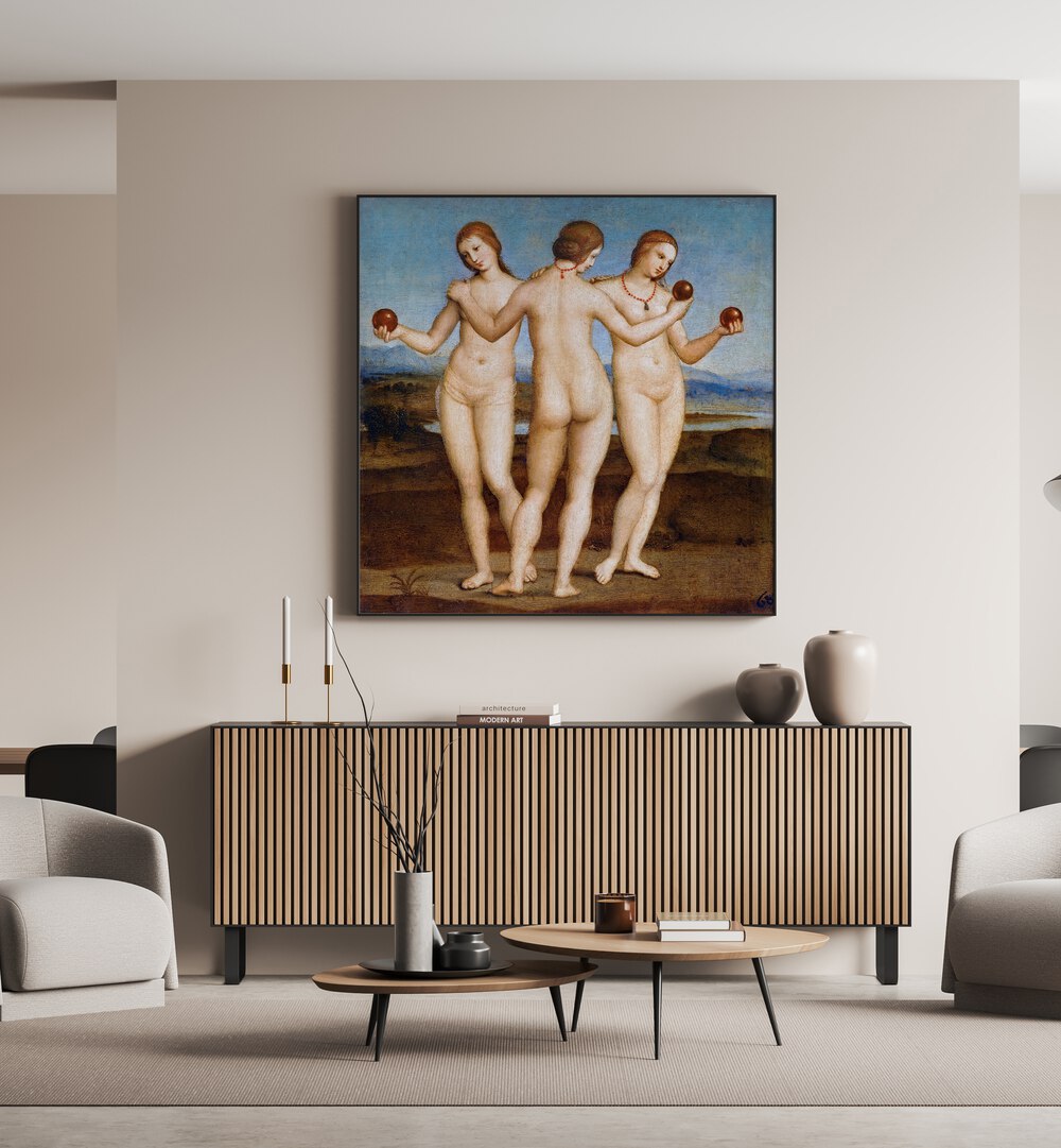 THREE GRACES (1504)  , VINTAGE PAINTINGS
