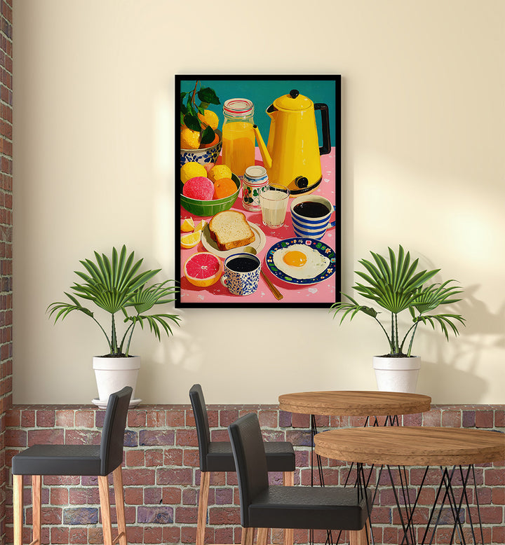 BREAKFAST TIME , KITCHEN POSTERS