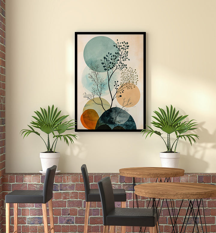 MINIMAL CALMS VI ,FLORAL FLOWER PAINTINGS