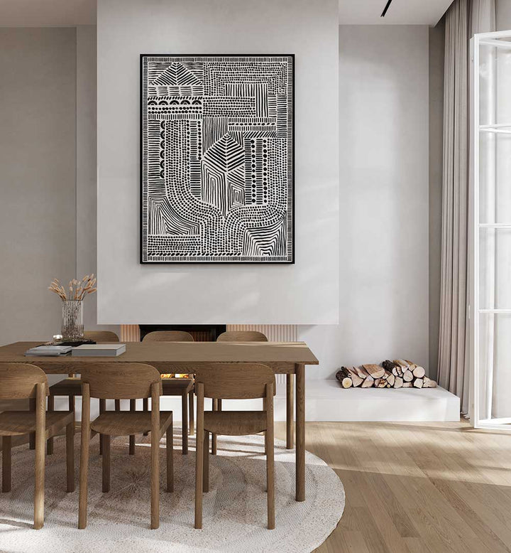 TRIBAL ABSTRACT , PATTERN ART PRINTS