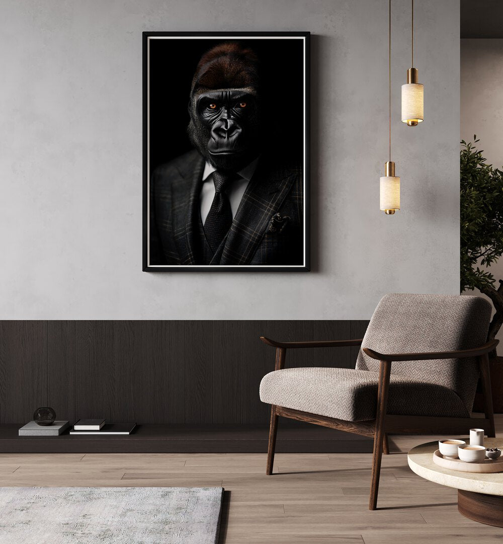 WILD SUITS - GORILLA , ANIMAL PAINTINGS