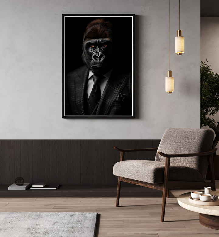 WILD SUITS - GORILLA , ANIMAL PAINTINGS
