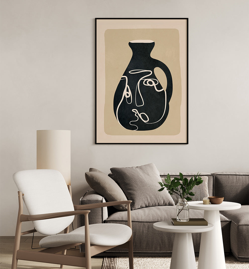 ABSTRACT ART VASE
